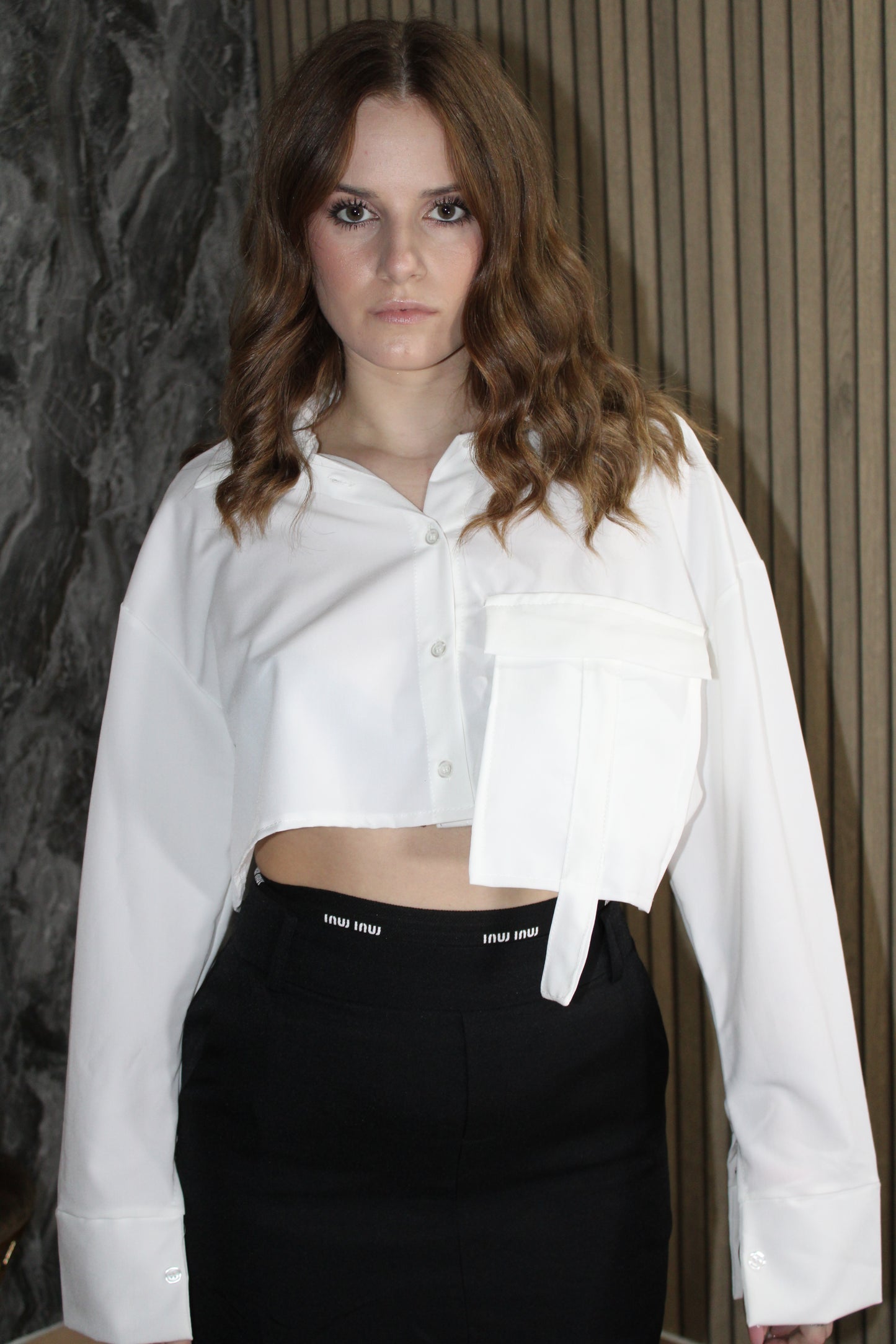 Camicietta crop  Pocket