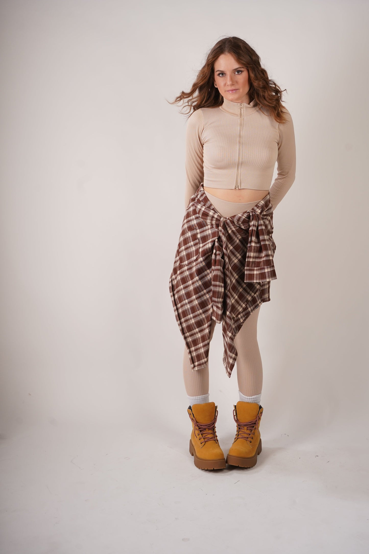 Camicia vintage caffè