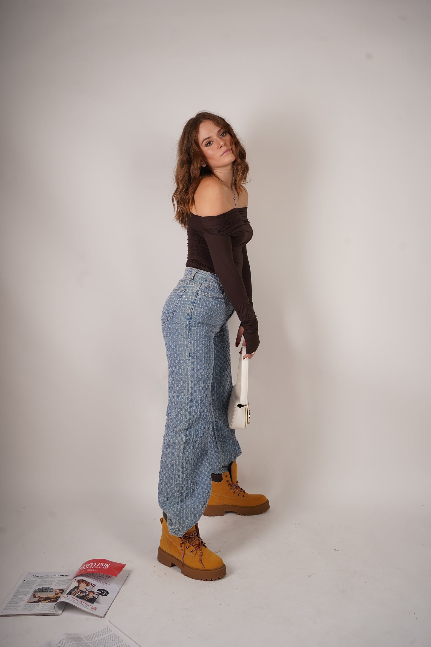 Jeans winter traforo