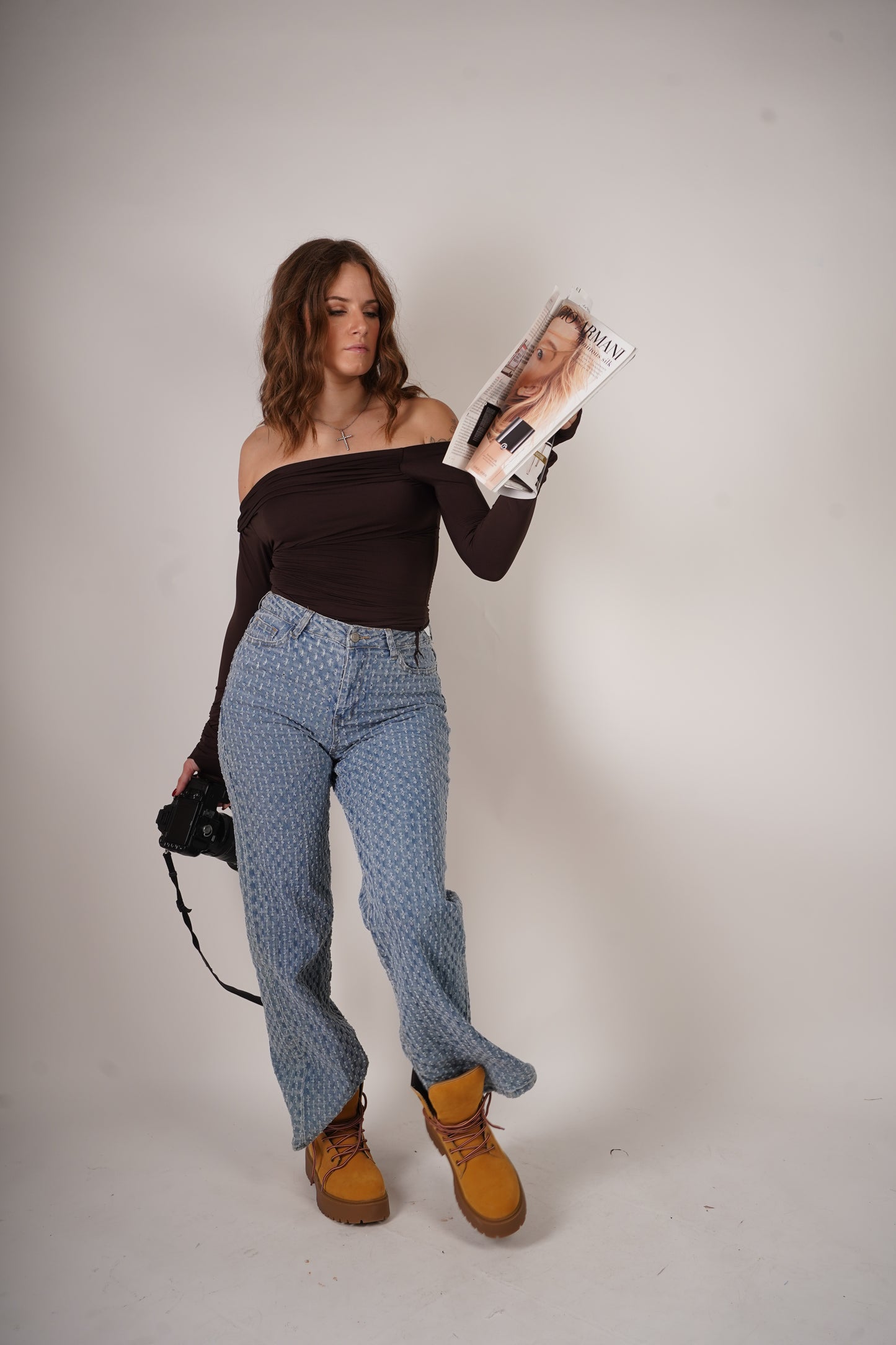 Jeans winter traforo