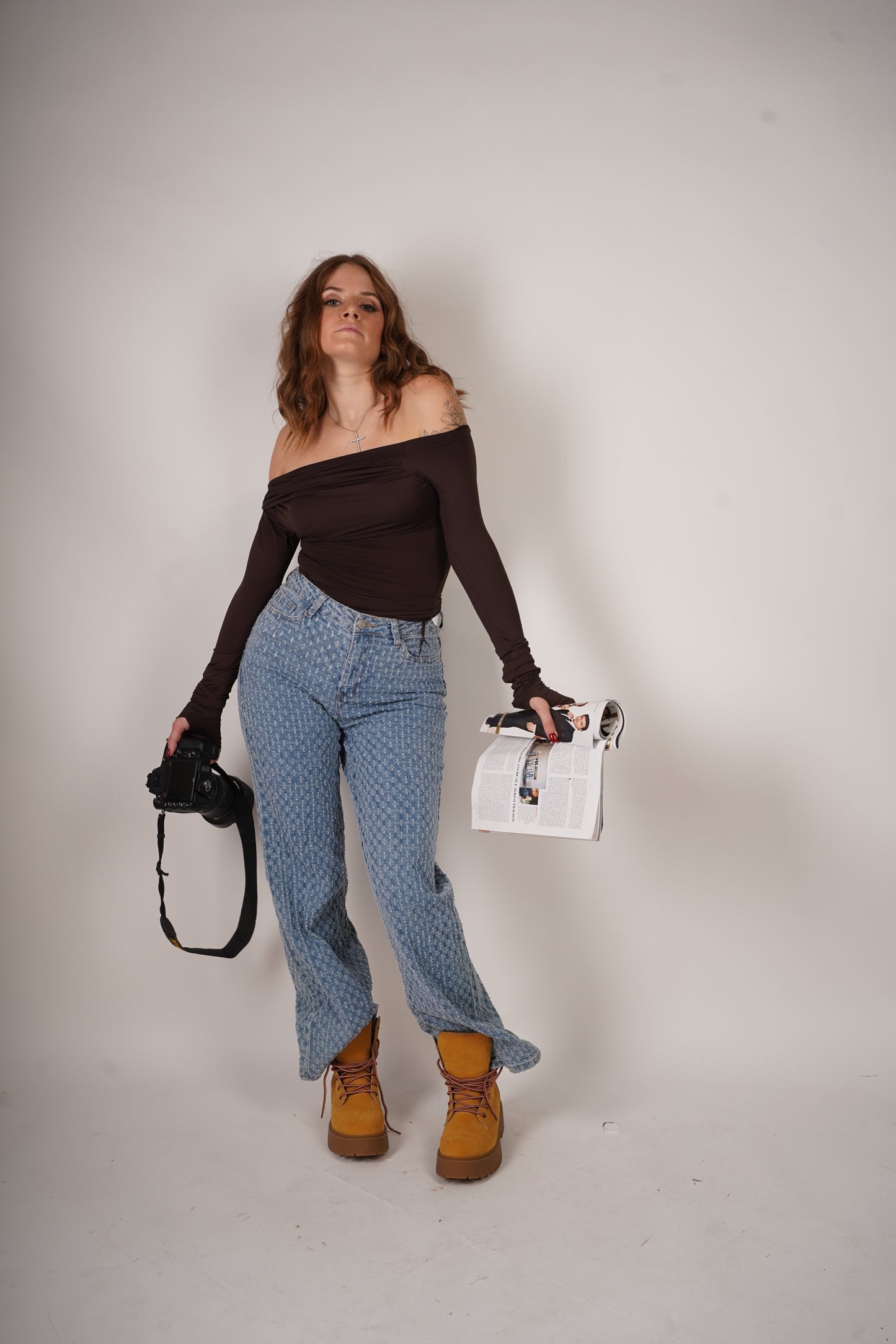 Jeans winter traforo