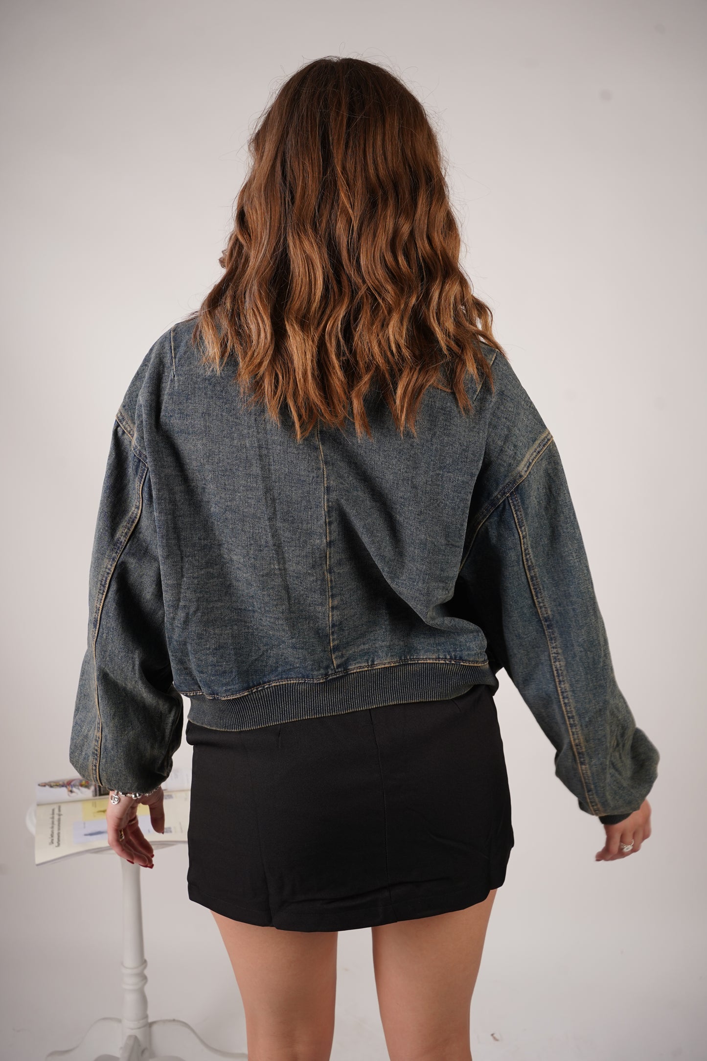 Giacca Over denim